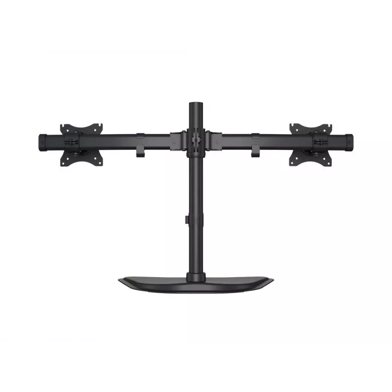Multibrackets M Deskstand Basic Dual, brīvi stāvošs, 16 kg, 38.1 cm (15 collas), 68.6 cm (27 collas), 100 x 100 mm, Melns