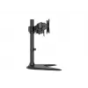 Multibrackets M Deskstand Basic Dual, brīvi stāvošs, 16 kg, 38.1 cm (15 collas), 68.6 cm (27 collas), 100 x 100 mm, Melns