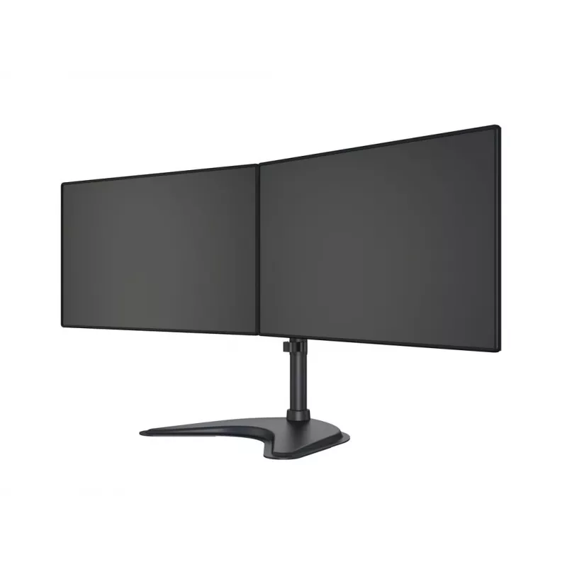 Multibrackets M Deskstand Basic Dual, brīvi stāvošs, 16 kg, 38.1 cm (15 collas), 68.6 cm (27 collas), 100 x 100 mm, Melns
