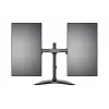Multibrackets M Deskstand Basic Dual, brīvi stāvošs, 16 kg, 38.1 cm (15 collas), 68.6 cm (27 collas), 100 x 100 mm, Melns