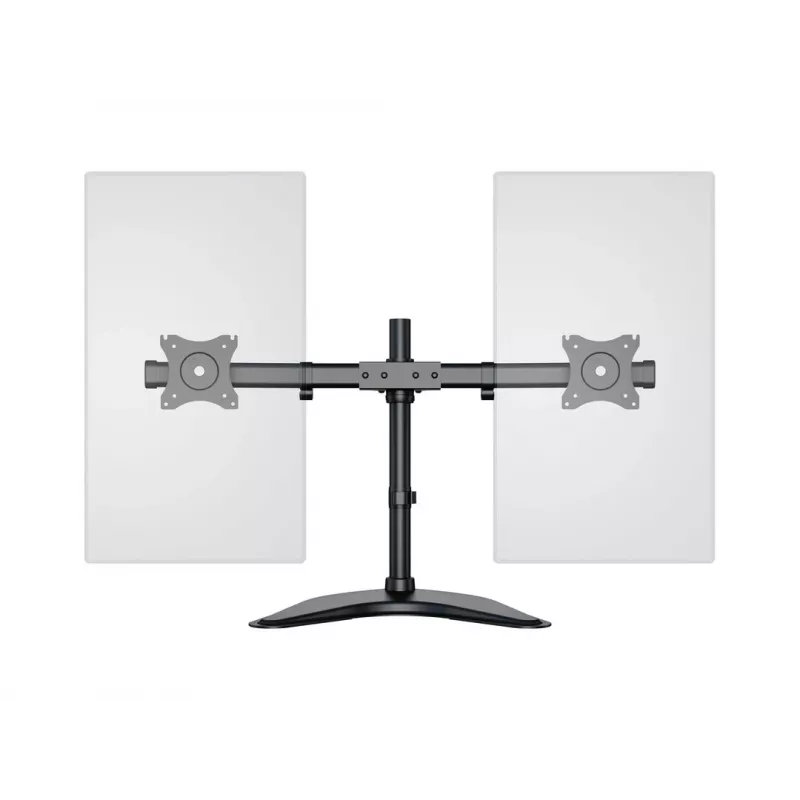 Multibrackets M Deskstand Basic Dual, brīvi stāvošs, 16 kg, 38.1 cm (15 collas), 68.6 cm (27 collas), 100 x 100 mm, Melns