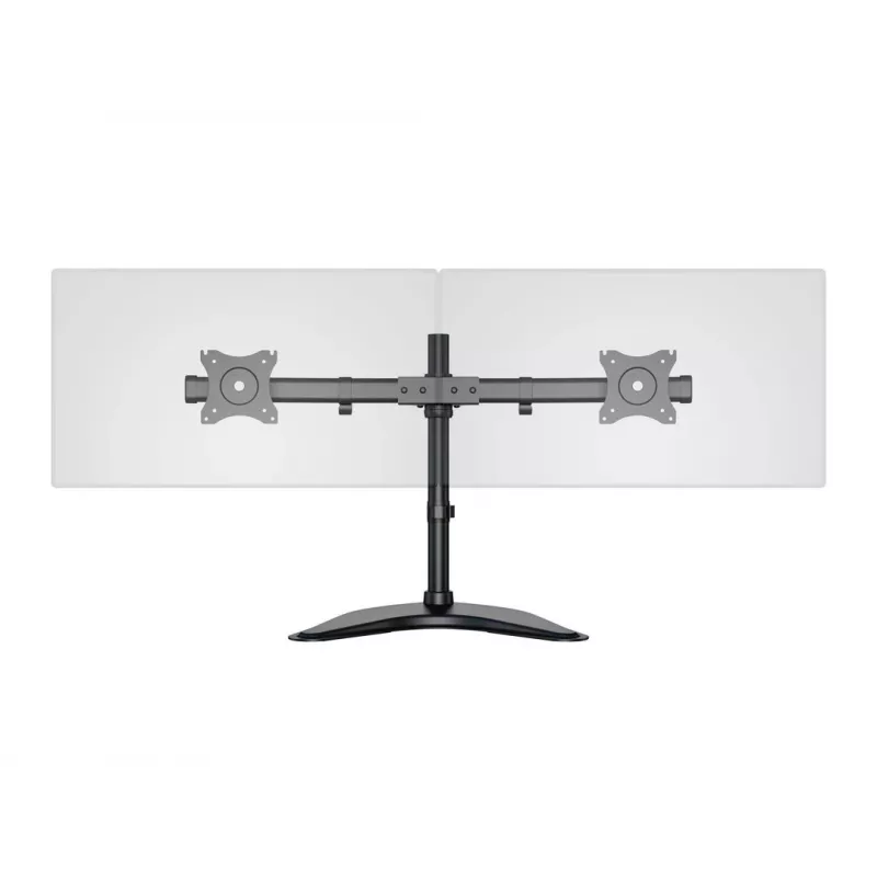 Multibrackets M Deskstand Basic Dual, brīvi stāvošs, 16 kg, 38.1 cm (15 collas), 68.6 cm (27 collas), 100 x 100 mm, Melns