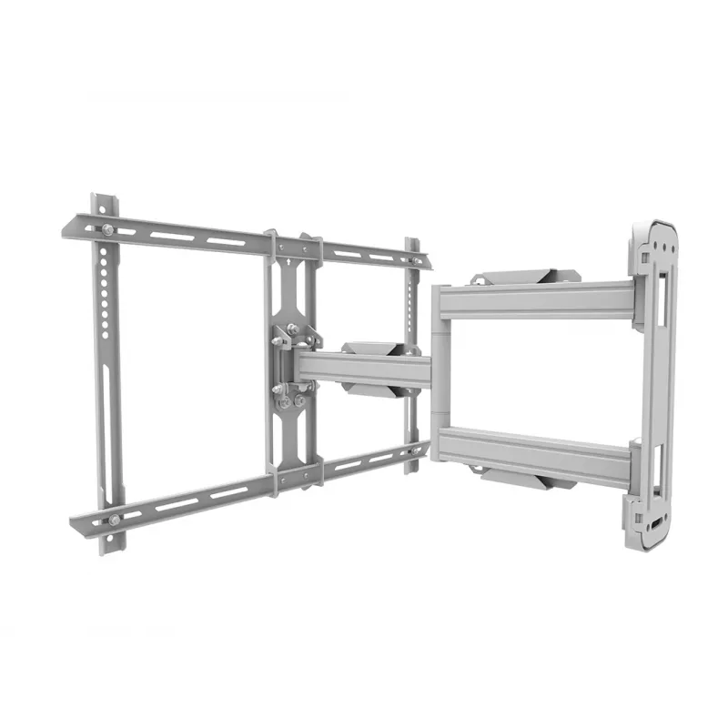 TV sienas stiprinājums Multibrackets M Universal Flexarm Pro 40kg HD Single — 40 kg, 40–70 collu ekrāniem, VESA 200x200–600x400, balts