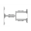 TV sienas stiprinājums Multibrackets M Universal Flexarm Pro 40kg HD Single — 40 kg, 40–70 collu ekrāniem, VESA 200x200–600x400, balts