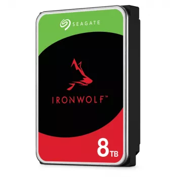 Seagate IronWolf ST8000VN004 iekšējais cietais disks 8 TB 7200 RPM 256 MB 3.5 collu Serial ATA III