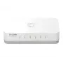 D-Link ES-1005C/E Nepārvaldāms Fast Ethernet (10/100) galddatora slēdzis, balts
