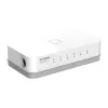 D-Link ES-1005C/E Nepārvaldāms Fast Ethernet (10/100) galddatora slēdzis, balts