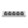 D-Link ES-1005C/E Nepārvaldāms Fast Ethernet (10/100) galddatora slēdzis, balts