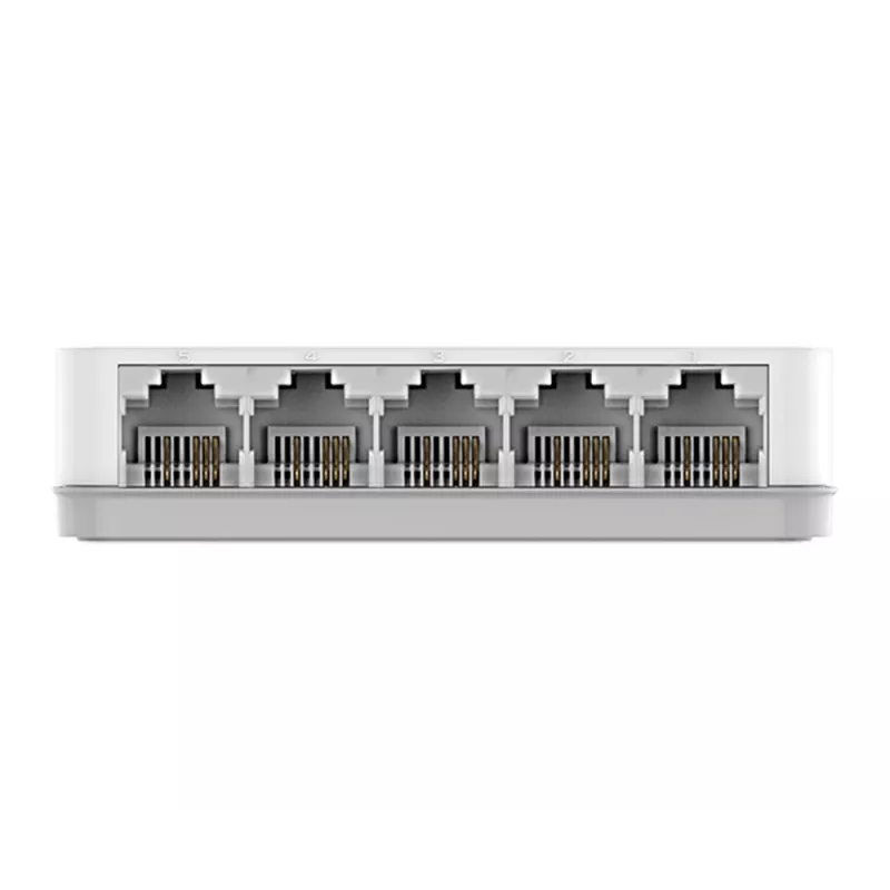 D-Link ES-1005C/E Nepārvaldāms Fast Ethernet (10/100) galddatora slēdzis, balts