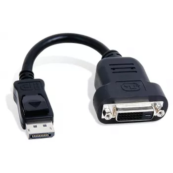Matrox CAB-DP-DVIF adaptera kabelis 0.2 m DisplayPort DVI-D Melns