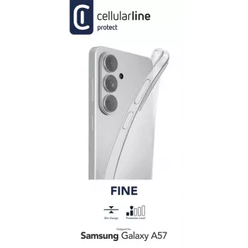 Cellularline Fine caurspīdīgs vāciņš Samsung Galaxy A57
