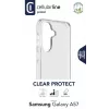 Cellularline Clear Protect cietais vāciņš ar gumijas malām Samsung Galaxy A57
