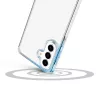 Cellularline Clear Protect cietais vāciņš ar gumijas malām Samsung Galaxy A57
