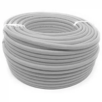 Techly ITP-C6U-FL-100 tīkla kabelis 100 m Cat6 U/UTP pelēks