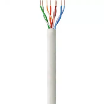 Techly ITP-C6U-FL-100 tīkla kabelis 100 m Cat6 U/UTP pelēks