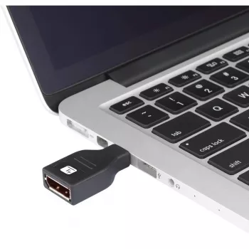 Techly IADAP DP-MDP2 adapteris no Mini DisplayPort uz DisplayPort, melns