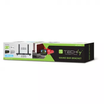 Techly universāls skaņas joslas sienas stiprinājums Max VESA 600x400