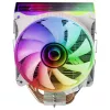 Mars Gaming MCPU-VR White CPU dzesētājs Dual Infinity Mirror ARGB 4 HCT siltumcaurules 180W TDP Īpaši kluss PWM 12cm ventilators