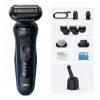 Folijnieks Braun Series 5 52-B7650cc — akumulatora, 50 min darbības laiks, melns/zils