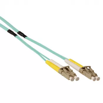 ACT 50 metru Multimode 50/125 OM3 duplekss pastiprināts optiskais kabelis ar LC savienotājiem