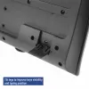 ACT Business klaviatūra USB (Qwerty/US izkārtojums), pilna izmēra (100%), vadu, USB, membrāna, QWERTY, melna