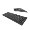 ACT Business klaviatūra USB (Qwerty/US izkārtojums), pilna izmēra (100%), vadu, USB, membrāna, QWERTY, melna