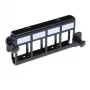 Adaptera plāksne ACT FA2057 4 x keystone UTP melna