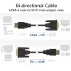 ACT AK3735 HDMI–DVI-D adaptera kabelis 2 m melns