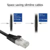 ACT Cat8 U/FTP (STP) tīkla kabelis FB8101 — 1 m, RJ-45 līdz RJ-45, Melns