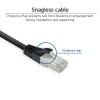 ACT Cat8 U/FTP (STP) tīkla kabelis FB8101 — 1 m, RJ-45 līdz RJ-45, Melns
