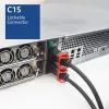 ACT strāvas vads C14 IEC Lock+ Dual Locking - C15 IEC Lock+ melns 3 m, PC3876