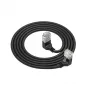 ACT tīkla kabelis DD7900 Cat6a U/UTP savienojuma kabelis 0,5 m RJ-45 melns