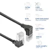 ACT Cat6a U/FTP (STP) tīkla kabelis DA7902 — 2 m, RJ‑45 uz RJ‑45, melns