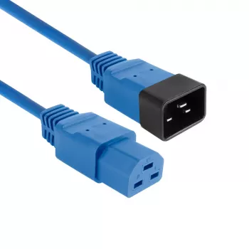 Strāvas vads ACT C20–C21 IEC60320 zils 16A 250V 2.5m