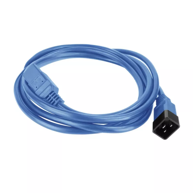 Strāvas vads ACT C20–C21 IEC60320 zils 3 m, 250V 16A