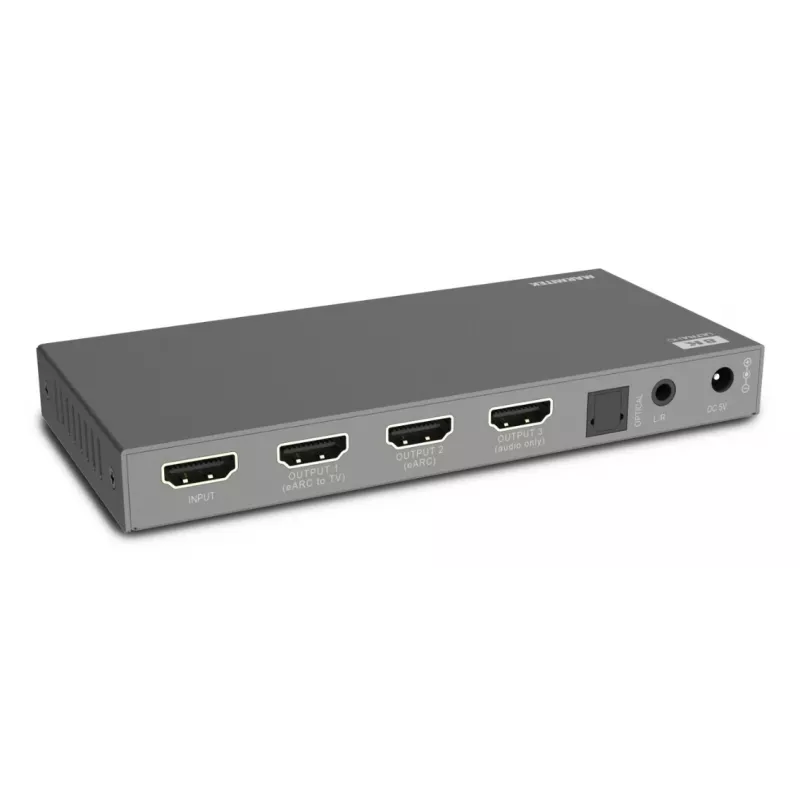 Marmitek Connect AE34 25008496 – HDMI audio ekstraktors ar eARC un 8K atbalstu