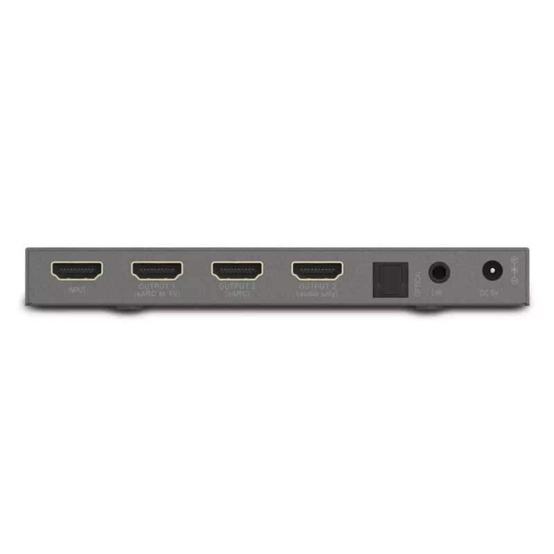 Marmitek Connect AE34 25008496 – HDMI audio ekstraktors ar eARC un 8K atbalstu