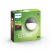 Āra sienas lampa Philips myGarden Capricorn 5.5W LED antracīts, alumīnija korpuss, fiksēta spuldze, 214×78×214 mm