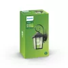 Āra sienas lampa Philips myGarden Buzzard 60W E27 Melns Alumīnijs (bez spuldzes)