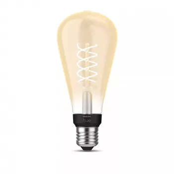 Viedā spuldze Philips 1-pack ST72 E27 Filament Edison Bluetooth Zigbee