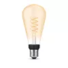 Viedā spuldze Philips 1-pack ST72 E27 Filament Edison Bluetooth Zigbee