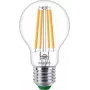 Philips Filament Bulb Clear 60W A60 E27 x2, 4 W, 60 W, E27, 840 lm, 50000 h, Silta balta