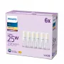Philips Capsule LED spuldze 1.9 W (25 W ekvivalents) G9, 220 lm, 2700 K, silti balta, 6 gab.