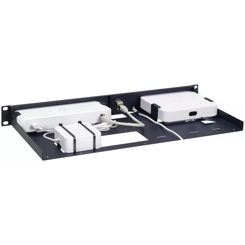 Rackmount.IT RM-UB-T7 1U plaukta stiprinājums Ubiquiti USW-Ultra un UCG ierīcēm