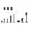Neomounts WL15-601BL1 – Slēdzams planšetdatora korpuss 10.9–11 collu (25.4–27.9 cm) planšetēm, melns, universāls