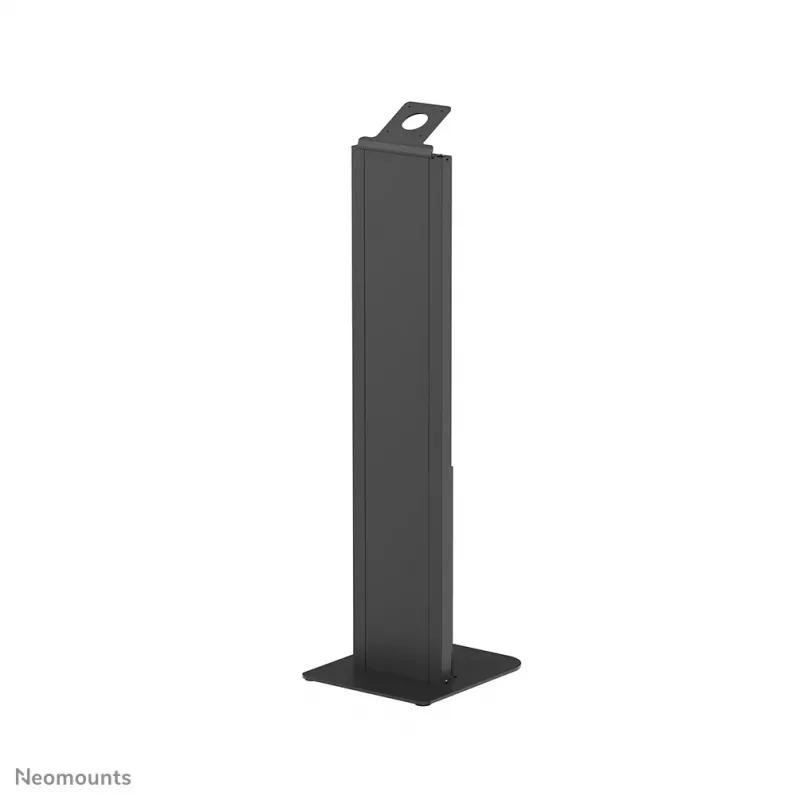 Neomounts FL15-628BL1 grīdas statīvs planšetēm — universāls, slēdzams, max slodze 3 kg, melns