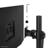 Neomounts divu monitoru statīvs DS45-600BL2V 2 displejiem 10–32 collas, VESA 75x75–100x100, max slodze 9 kg, brīvi stāvošs, melns