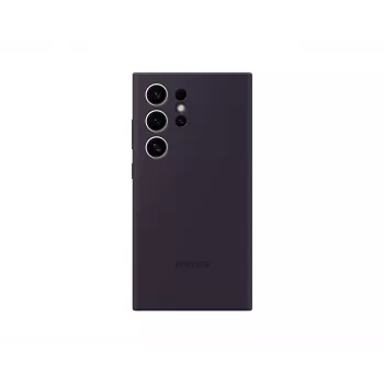 Samsung Galaxy S24 Ultra Silikona Maciņš Tumši Violeta Krāsa