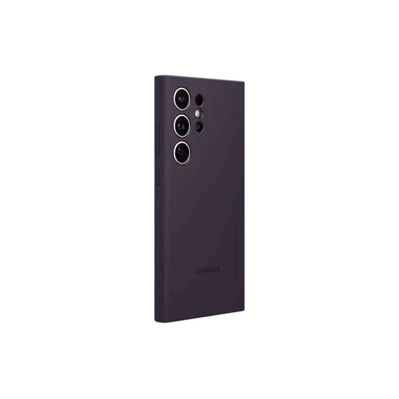 Samsung Galaxy S24 Ultra Silikona Maciņš Tumši Violeta Krāsa