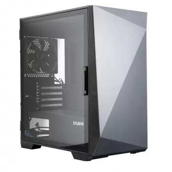 Zalman Z1 ICEBERG BLACK datora korpuss Mini Tower
